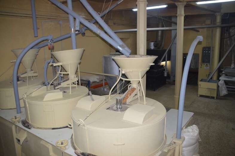 Instalaciones de Molino de Fuego, la única productora de gofio de Telde/TA.